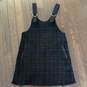 Zara Black Tweed Kids Dress